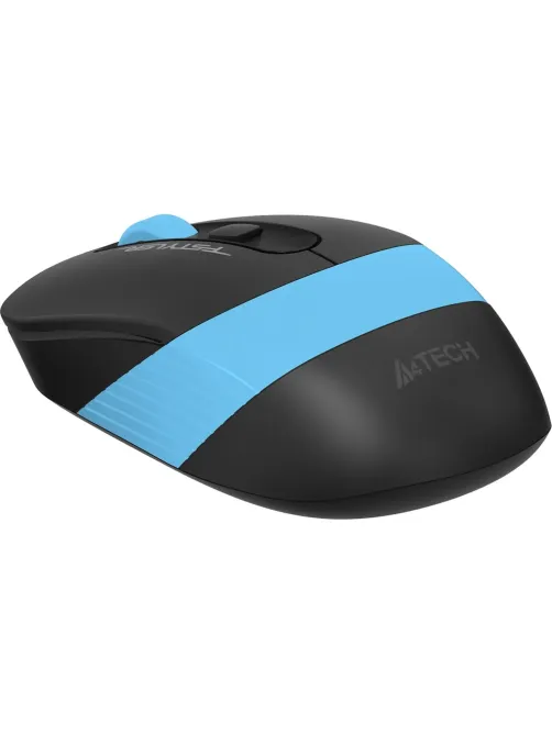Мышь компьютерная A4Tech Fstyler (FG10 BLUE)черн/син/2000dpi/беспроводн/4кн
