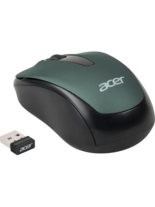 Мышь компьютерная Acer OMR135 зеленый  (1000dpi) WLS USB (ZL.MCEEE.01I)