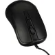Мышь компьютерная черная, USB 800-2400DPi, 121,5x64x39мм BT-JM-001/E-M002A