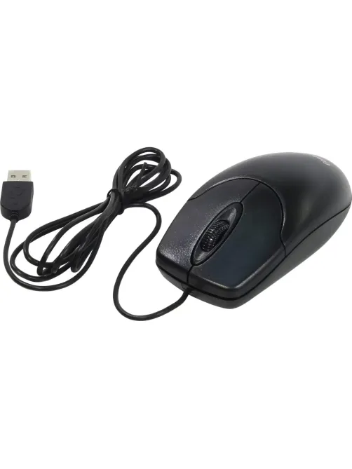 Мышь компьютерная Genius NetScroll 120 V2, 1000 DPI, кабель 1.5 м, черный
