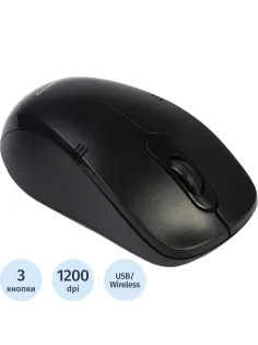 Мышь компьютерная Smartbuy ONE 358AG-K WLS черная (SBM-358AG-K)/100