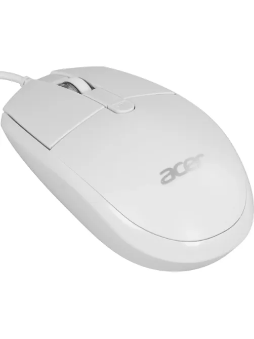 Мышь компьютерная Acer OMW401 белый оптич. 2000dpi USB 4but (ZL.MCEEE.030)