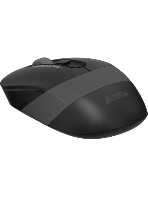 Мышь компьютерная A4Tech Fstyler(FG10S GREY)черн/сер/2000dpi/беспроводн/4кн