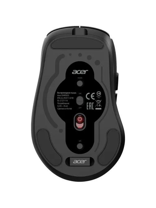 Мышь компьютерная Acer OMR503 черн,3200dpi,BT/Radio/USB(ZL.MCE11.01B)