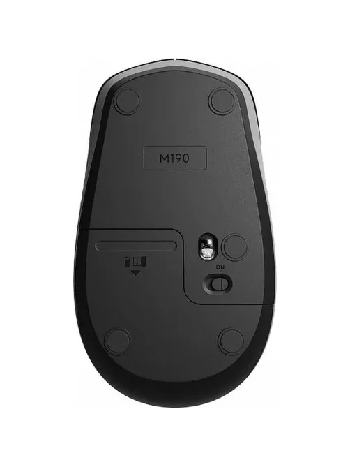 Мышь компьютерная Logitech WRL M190 BLACK 910-005923/910-005905