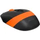 Мышь компьютерная A4Tech Fstyler FM10S черный/оранж (1600dpi) USB (4but)