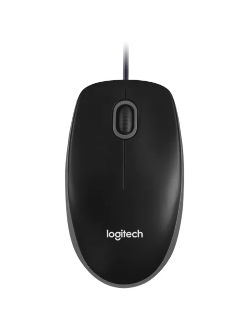 Мышь компьютерная Logitech USB OPTICAL B100 910-006605
