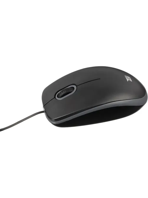 Мышь компьютерная Bigtech BM-B100BG черный/серый