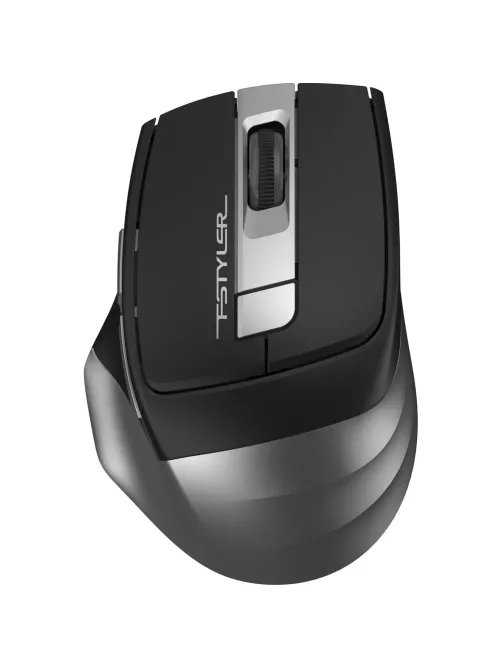 Мышь компьютерная A4Tech Fstyler (FG35 GREY) сер/черн/2000dpi/беспров/6кн
