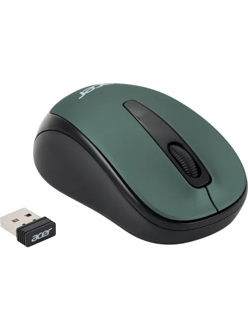 Мышь компьютерная Acer OMR135 зеленый  (1000dpi) WLS USB (ZL.MCEEE.01I)