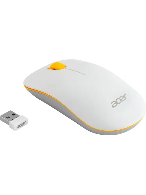 Мышь компьютерная Acer OMR200 желтый оптич 1200dpi/3but WLS (ZL.MCEEE.020)