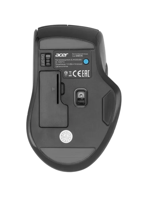 Мышь компьютерная Acer OMR170 black (1600dpi) wireless USB(ZL.MCEEE.00N)