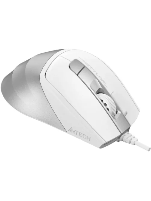 Мышь компьютерная A4Tech Fstyler FM45S Air бел/серебр 2400dpi silent/7but