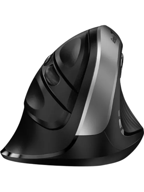 Мышь компьютерная Genius Ergo 8250S, вертикальная беспроводная, серебристый