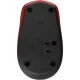 Мышь компьютерная Logitech M190, опт,беспров, USB, крас/чер