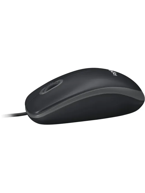 Мышь компьютерная Logitech USB OPTICAL B100 910-006605