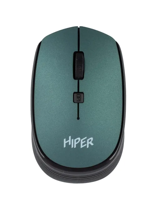 Мышь компьютерная HIPER (HOMW-084) беспроводная/зеленая