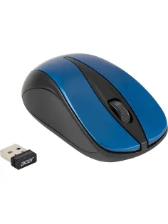 Мышь компьютерная Acer OMR132 син/черн. оптич. 1000dpi/2but беспровод. USB