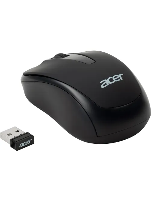 Мышь компьютерная Acer OMR133 черн. оптич. 1000dpi/2but беспровод. USB