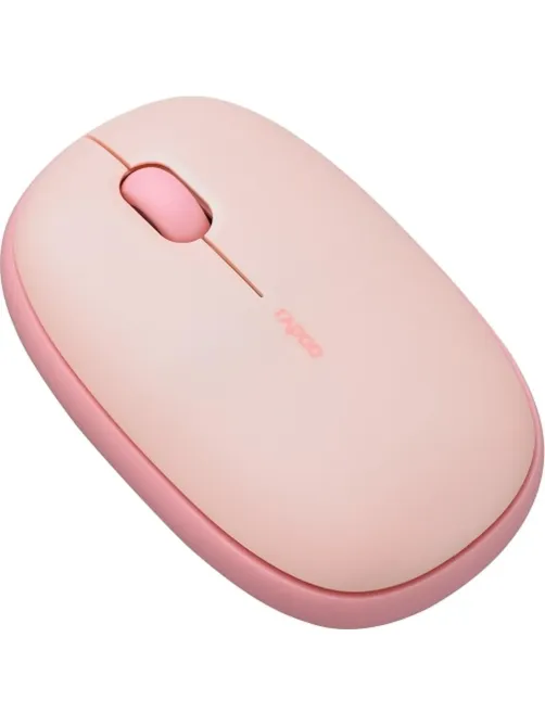 Мышь компьютерная RAPOO беспроводная M650 - розовый