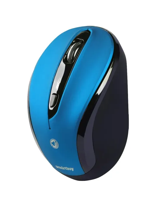 Мышь компьютерная Smartbuy 612AG WLS синяя, LED Blue (SBM-612AG-BK)