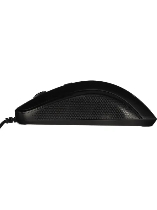 Мышь компьютерная черная, USB 800-2400DPi, 121,5x64x39мм BT-JM-001/E-M002A