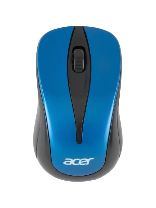 Мышь компьютерная Acer OMR132 син/черн. оптич. 1000dpi/2but беспровод. USB