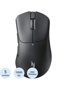 Мышь компьютерная Acer Nitro OMR505 чер,12800dpi,BT/Radio/USB(ZL.MCE11.01G)
