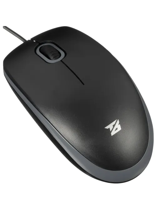 Мышь компьютерная Bigtech BM-B100BG черный/серый
