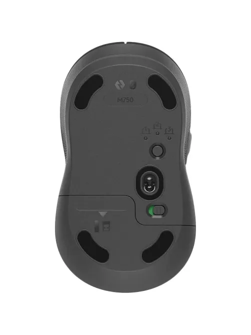 Мышь компьютерная Logitech M750 4000dpi BT/USB 5but(910-006269)графит