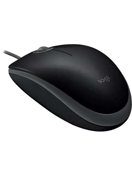 Мышь компьютерная Logitech M110 черная (910-005502/910-005490)
