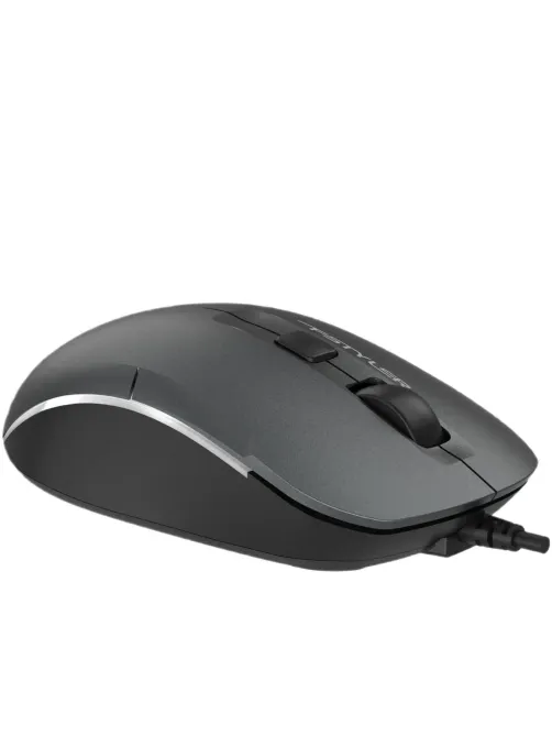 Мышь компьютерная A4Tech Fstyler FM26 серый/черный (800-1600dpi) USB (4but)
