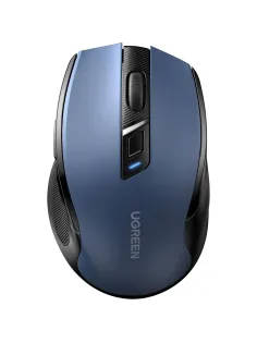 Мышь компьютерная UGREEN MU006 (25753),беспров/4000DPI/Silence/2.4,синий
