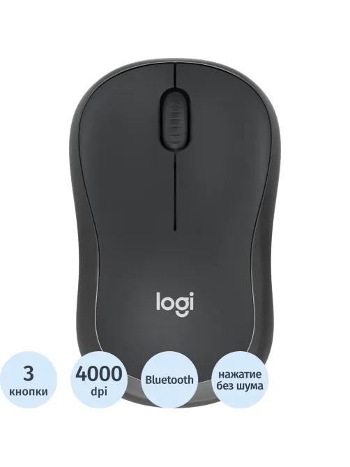 Мышь компьютерная Logitech M240 Bluetooth - GRAPHITE - SILENT