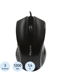 Мышь компьютерная Smartbuy ONE 338 проводная RGB черная (SBM-338-K)/40