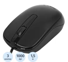 Мышь компьютерная Genius DX-120, Optical, USB, 1000dpi, Black, 31010010400