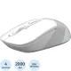 Мышь компьютерная A4Tech Fstyler (FG10 WHITE)бел/сер/2000dpi/беспроводн/3кн