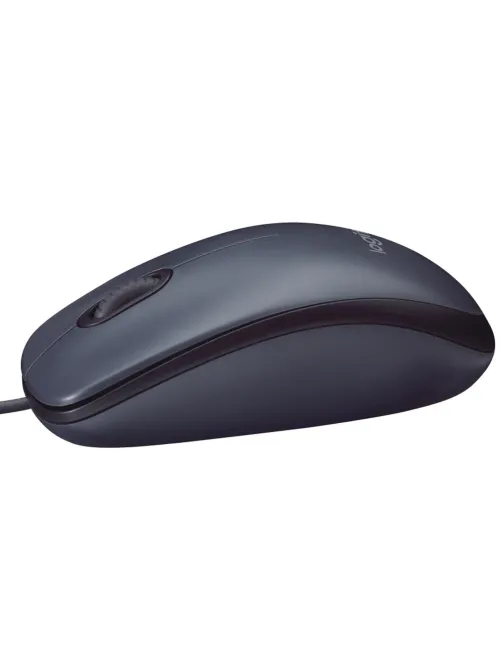 Мышь компьютерная Logitech M90 Black/Grey USB (910-001794/910-001793)