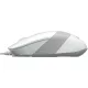 Мышь компьютерная A4Tech Fstyler FM10S белый/серый 1600dpi/USB/4but