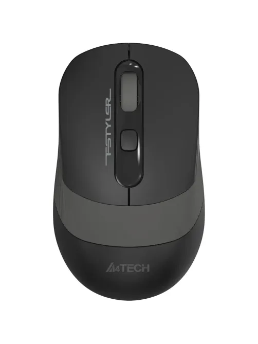 Мышь компьютерная A4Tech Fstyler(FG10S GREY)черн/сер/2000dpi/беспроводн/4кн