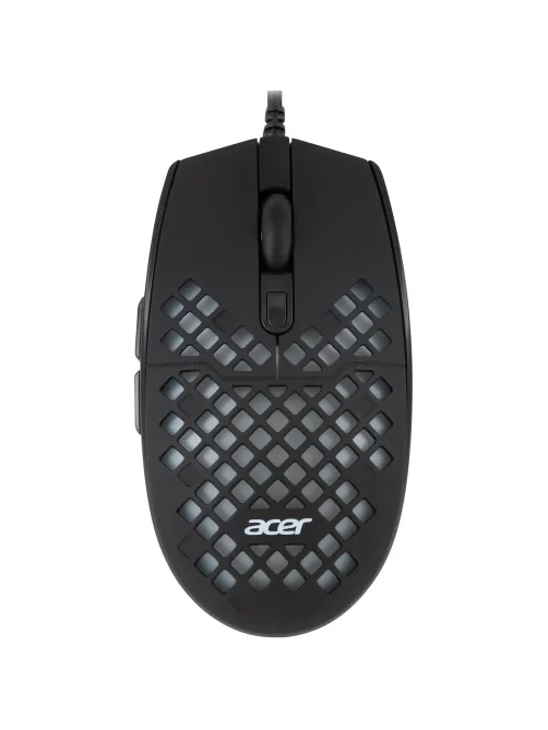 Мышь компьютерная Acer OMW134 черный (800-6400dpi) USB (6кн) (ZL.MCEEE.018)