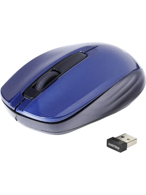 Мышь компьютерная Smartbuy ONE 332 WLS синяя (SBM-332AG-B)/60
