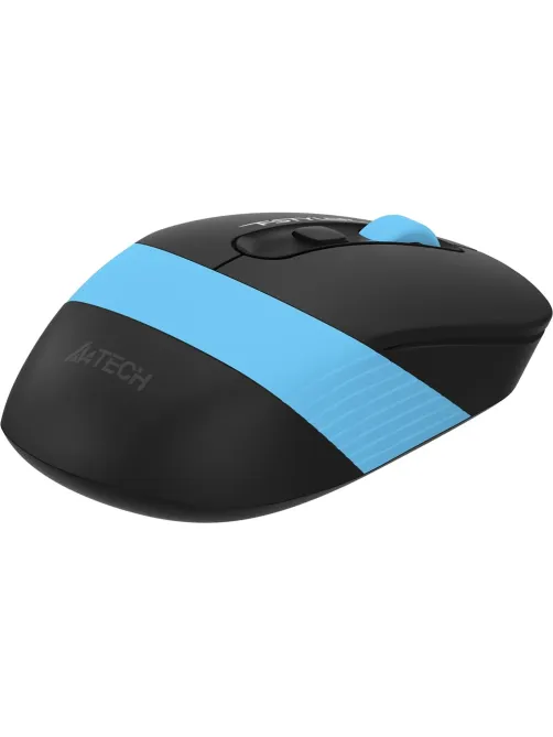 Мышь компьютерная A4Tech Fstyler (FG10 BLUE)черн/син/2000dpi/беспроводн/4кн