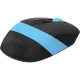 Мышь компьютерная A4Tech Fstyler (FG10 BLUE)черн/син/2000dpi/беспроводн/4кн