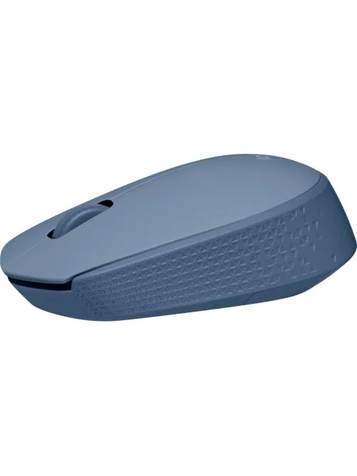 Мышь компьютерная Logitech М171 беспроводная голубой (910-006866)