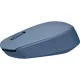 Мышь компьютерная Logitech М171 беспроводная голубой (910-006866)