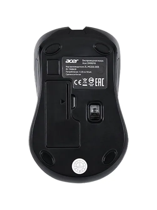 Мышь компьютерная Acer OMR010, черный