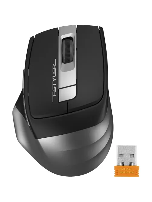Мышь компьютерная A4Tech Fstyler (FG35 GREY) сер/черн/2000dpi/беспров/6кн