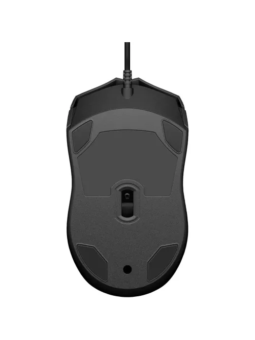 Мышь компьютерная HP проводная Wired Mouse 100 черный (6VY96AA)