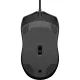 Мышь компьютерная HP проводная Wired Mouse 100 черный (6VY96AA)